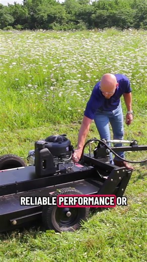 Swisher Rough Cut Tow-Behind Setup