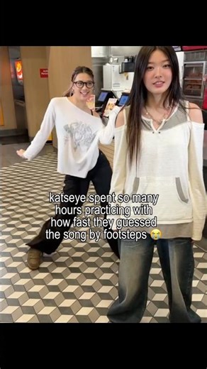 sophia’s aggressive stomping 😭😭 #katseye