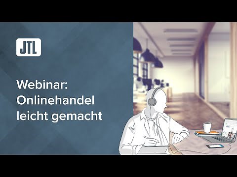 Onlinehandel leicht gemacht mit JTL-Software - Was Ihnen die JTL-Welt zu bieten hat (Webinar)