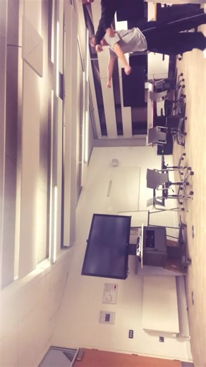 Clearly busy choreographing for BUCD #mollylong