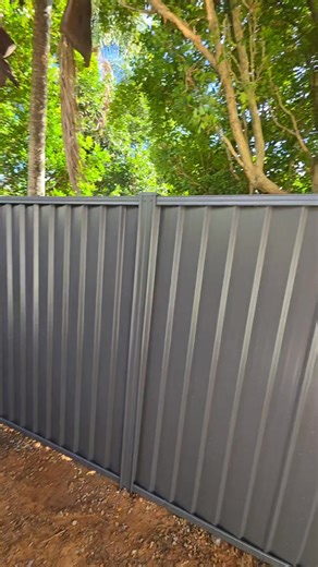 24m of Monument colorbond fence completed today . We got another 47 to go tommorow on this Redlynch project 👊 #fencing #colorbond #landscaping #landscapeconstruction #NQ | NQ Landscape Solutions