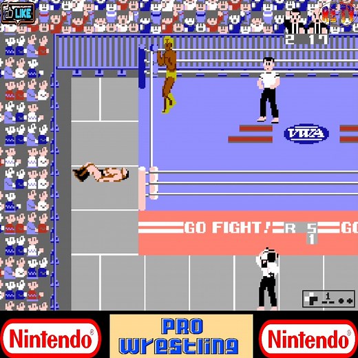 19K views · 250 reactions | Pro Wrestling The player chooses a character from a roster of six wrestlers, each with a unique set of wrestling moves. In addition to punching, kicking, and running attacks, wrestlers may "lock up" with each other to execute body slams, piledrivers, and other professional wrestling moves. #videogames #retrogaming #nintendo #arcade #classic #wrestling #nostalgia #wwe #gameplay | Retro-Entertainment TV | Facebook