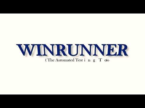 Winrunner - the automated testing tool