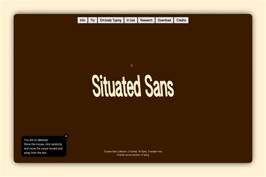Situated Sans Desktop