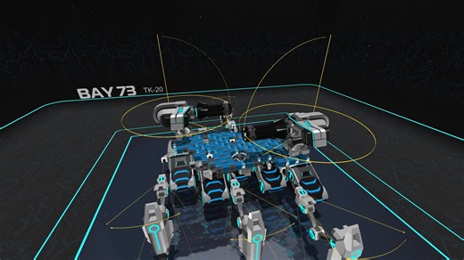 ROBOCRAFT 双模块大火神蜘蛛坦克 建造过程