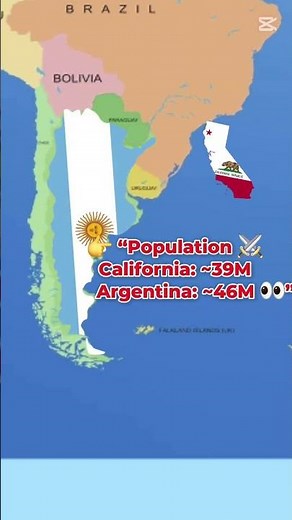 How Big Is California Really? (Population + Area) 🗺️