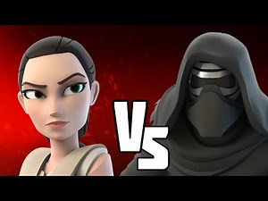 KYLO REN VS REY - Disney Infinity BATTLES!