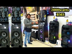 Sony MHC-V90DW 2000watts High Range Audio System Full Sound Test (Best Home DJ System)