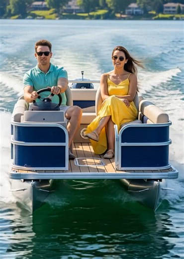 Escapa en un pequeño pontón para disfrutar del agua