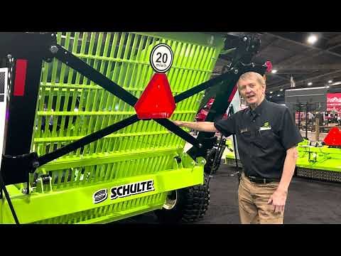 Schulte RWP-1935 Windrower/Rock Picker Features and Benefits National Farm Machinery Show