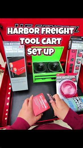 Setting Up the Harbor Freight Tool Cart