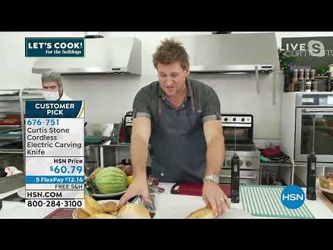 Curtis Stone Cordless Electric Carving Knife