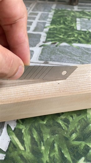 Smart DIY Thread Cutter Hack #woodworking #wood #woodscraft