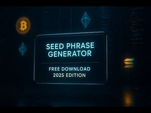 [NEW] Seed Phrase Generator Tool 2025 - Create BIP39 Mnemonic Phrases for Crypto Wallets!