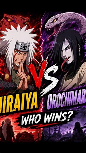 Why Orochimaru Can’t Beat Sage Mode Jiraiya! #Naruto #Jiraiya #Orochimaru #Sannin #NarutoShippuden