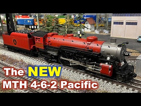 The New Chicago & Alton 4-6-2 Pacific From MTH - First Run On The Layout