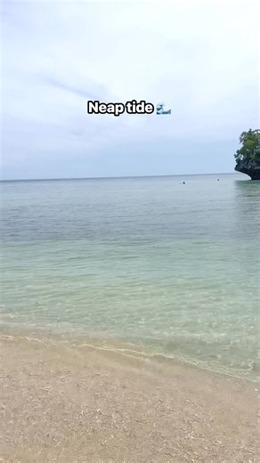 This is what you will enjoy when if it's neap tide or high tide 🥰 and if it's low tide, yes! Makita ang mga bato najd . | Benuel's Beach Resort