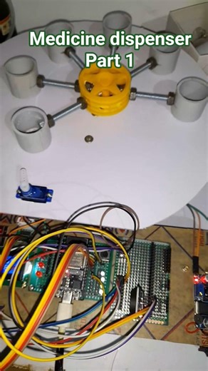 Medicine dispenser IOT #Medicinedispenser #automaticmedicine #diyprojects #diyelectronics #esp32