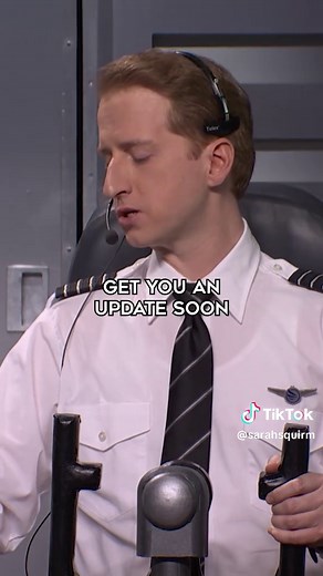 SNL: Andrew Roasts Pilot on Airplane | Sarah Sherman
