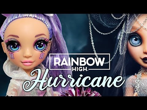 HURRICANE - THE STORMY GODDESS / Customizing RAINBOW HIGH / Art Doll Repaint by Poppen Atelier