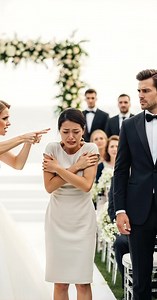 Bride Slaps a “Nobody” at Her Luxury Wedding—Moments Later, a Helicopter Lands and the Billionaire Husband Shuts It All Down What started as a simple act of kindness became a scene straight out of a luxury drama—complete with a $50 million helicopter, a public slap, and the billionaire husband no one saw coming.Read the full story in the first comment below 👇👇👇 | Animal Bond Stories