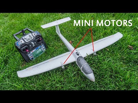 From free flight glider to a serious RC airplane