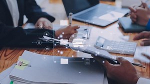 Baixar conceito de gerenciamento de documentos. ícones de tela virtual sistema de gerenciamento de documentos dms banco de dados de documentos on-line, software para arquivamento, pesquisa e gerenciamento eficientes de arquivos e dados da empresa. gratuitamente