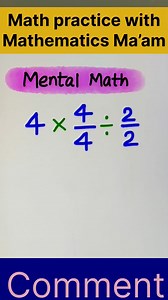 Can you solve it correctly by using the easiest and shortest method? #reelsviralシ #challenge #maths #brainteaser #mathskills #mathtest #iqtest | Mathematics Ma'am