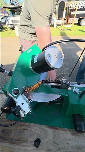 Auto Chainsaw Sharpener RCS28 PRO Woodland Mills #paulbunyanshow