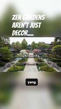 The Hidden Meaning of Zen Gardens 🧘‍♀️ (Not What You Think) #zengarden #zen #meditation #yinyang