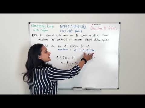 Class 11 Chemistry | Structure of Atom | NCERT Q. 42 | Step-by-Step Solution in Hindi | CBSE 2026