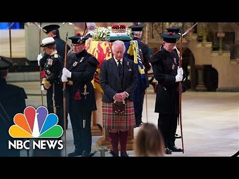 Watch: Queen’s Children Stand Royal Vigil Beside Her Coffin In Edinburgh