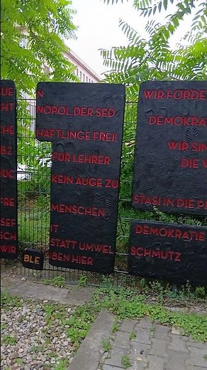 Revolution Day in the GDR DDR in 1989 - remember freedom is another word for nothing left to lose