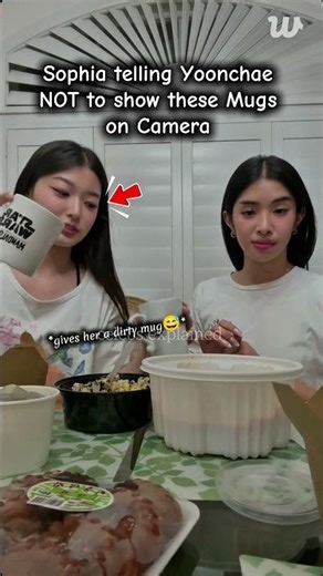 not Yoonchae showing this mug 😅