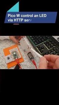 Pico W control an LED on ESP32 via HTTP server