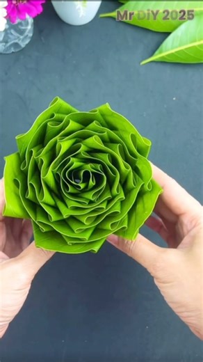 DIY Flowers Tutorial 163 #DIYFlower #MrDIY2025 #Shorts #FlowerMakin