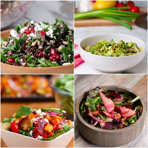 3.8M views · 1.7K reactions | 5 unique salads that will bring new life to your lunch options.  | Goodful | Facebook