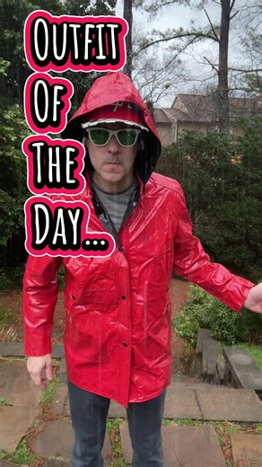 Outfit of the day but let Tik Tok choose the audio. I wanted to do a video with no edits and I think I’ve succeeded. It’s a wet day out there so I am wearing my Member’s Only vinyl rain jacket and LL Bean boots. I’m going to stay dry today. I have some Snap On accessories for funsies. Hope you have a fun one today 😎😆 #ootd #outfitoftheday #outfitideas #fyp #ootdchallenge