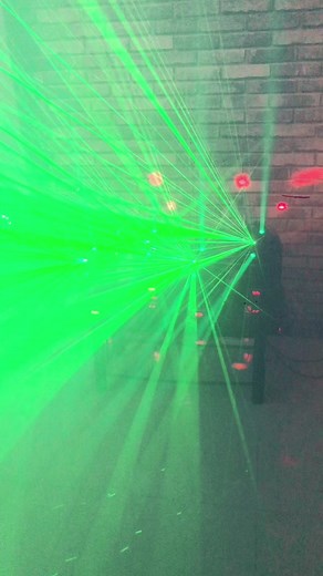 วาร์ปสุด 💥 Moving Ball LED & Laser: 360° Rotating Bright Lights