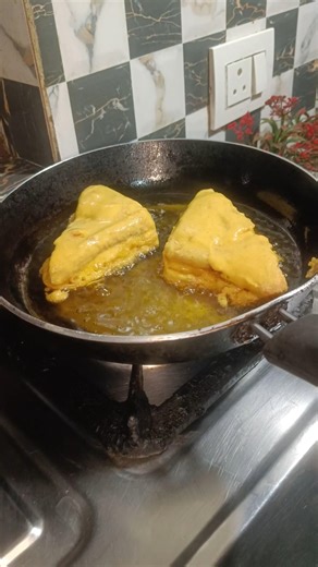 bread pakoda l #halo #viralvideo #trending #recipe #shortvideo #breadpakoda #cooking #food #newreel