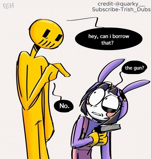 Pomni Stole Jax Costume ?! 💀🐰The Amazing Digital Circus Comic Dub #pomni #comics #jax #comicdub