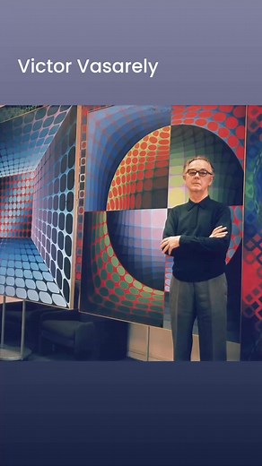 Victor Vasarely was a Hungarian-French artist widely recognized as the grandfather of the Op Art movement. His works are known for their vibrant geometric patterns and optical illusions that create a sense of movement and three-dimensionality. Vasarely’s innovative use of color and form influenced not only art but also design, architecture, and popular culture. #VictorVasarely #OpArt #GeometricArt #OpticalIllusion #ModernArt #AbstractArt #VisualArt #KineticArt #ArtHistory #ContemporaryArt | Hist