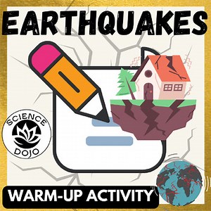 Earthquakes Unit Introductory Activity Assessment- Earth Science Notebook
