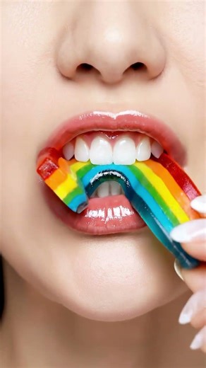 ASMR Candy Eating 👄🍬 Giant Jelly & Sweet Treats | Mouth Sounds | Eat with Kabrela