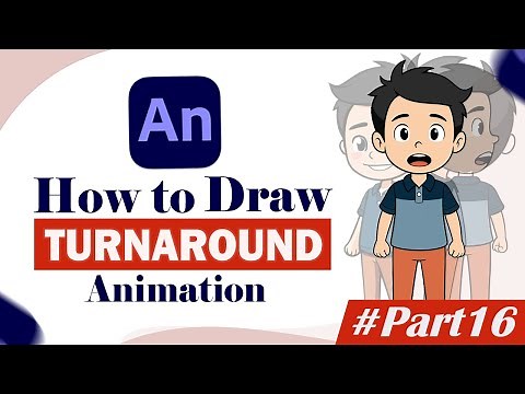 How to draw CHARACTER TURNAROUNDS (The EASY WAY) | 2D | Adobe Animate cc