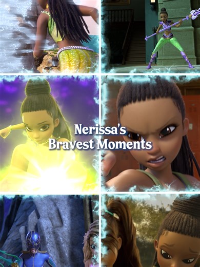 Nerissa is a true force of nature!⚡ #mermaid #mermaidmagic #netflix #netflixseries