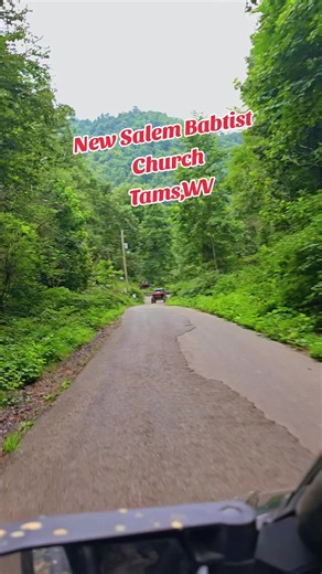 The New Salem Baptist Church is a historic African-American church located in the former coal camp of Tams, Raleigh County, West Virginia. Constructed in 1921. #sxslifestyle #wv #burningrockwv #fyppppppppppppppppppppppp #fypシ゚viral