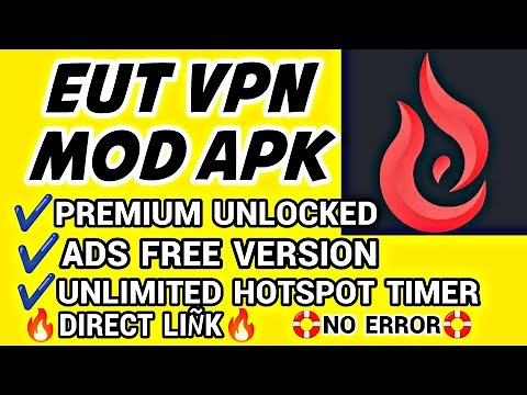 EUT VPN MOD APK ( PREMIUM UNLOCKED ) LATEST VERSION || NOT FOR NOOBS.
