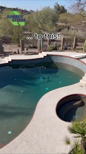 From loose granules to a flawless finish. ✨ That’s the magic of Rubber Stone — turning premium materials into stunning, long-lasting surfaces. #RubberStone #StressLessRemodeling #PoolDeckDesign #SurfaceTransformation #DeckResurfacing #RubberStonePoolDeck #BeforeAndAfter #HomeUpgrade #SlipResistant #DurableDesign #ResurfacingSolutions | Rubber Stone Head Office | Facebook