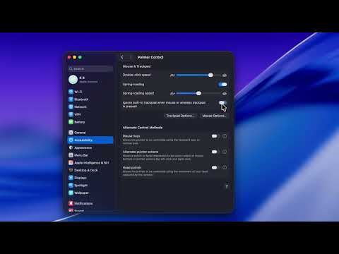 How to Turn Off MacBook's Trackpad